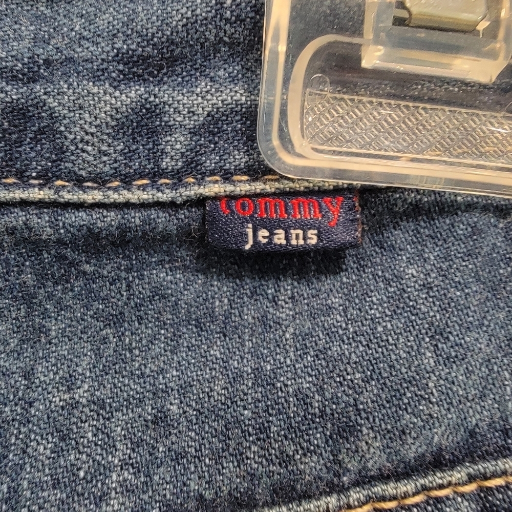 Tommy Jeans Denim Jeans Blue Size 7/32 Straight Leg Good Condition Juniors - Picture 8 of 8